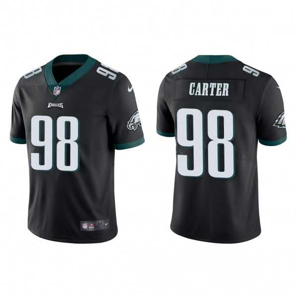 Men & Women & Youth Philadelphia Eagles #98 Jalen Carter Black Vapor Untouchable Limited Stitched Jersey,We sell and wholesale Men & Women & Youth Philadelphia Eagles #98 Jalen Carter Black Vapor Untouchable Limited Stitched Jersey on line form chian!